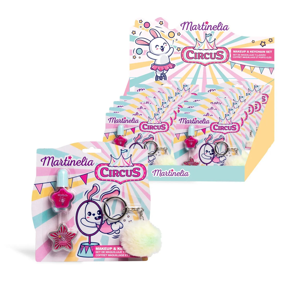 Martinelia circus set de infrumusetare cu breloc