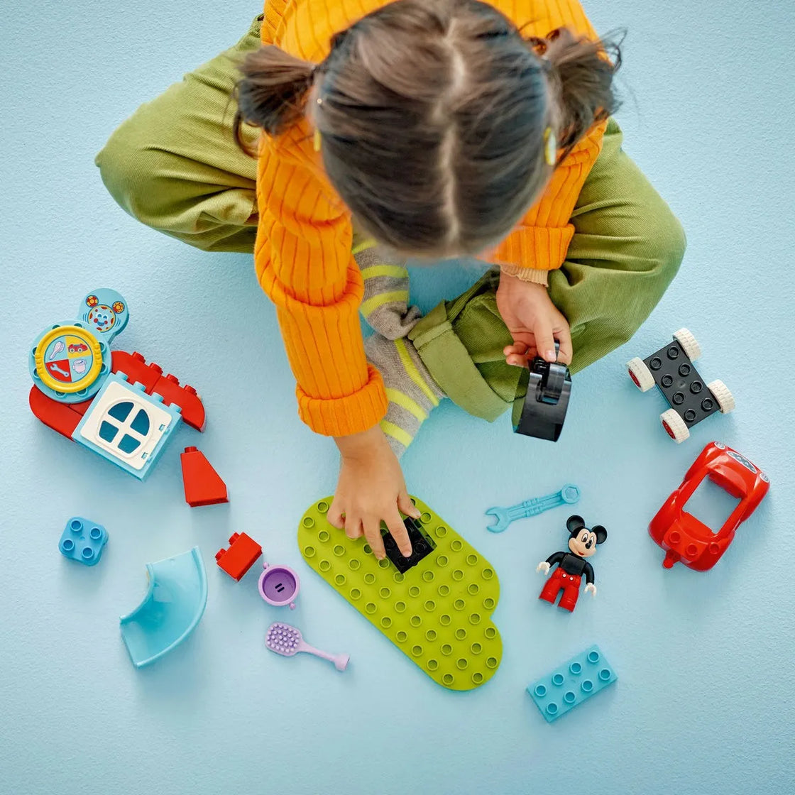 Lego duplo clubul si masina lui mickey mouse 10454