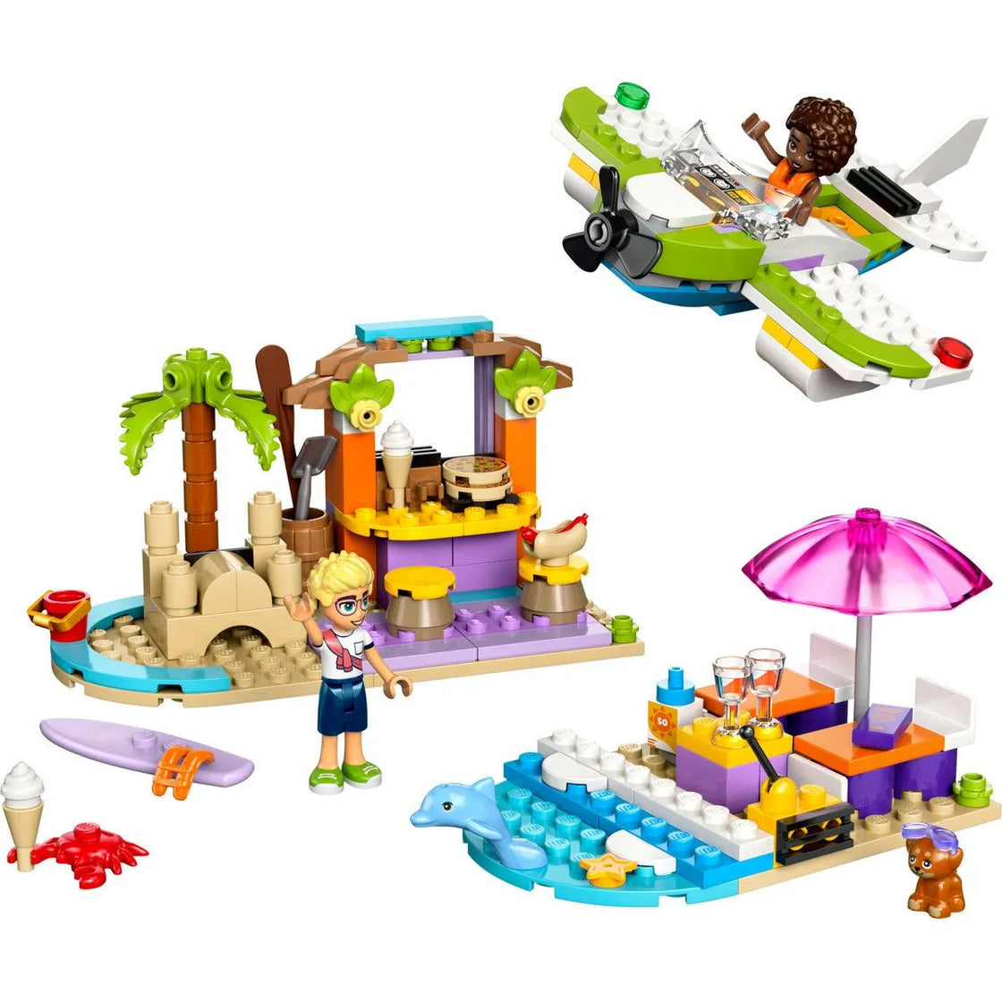 Lego friends valiza pentru plaja si calatorie 42672