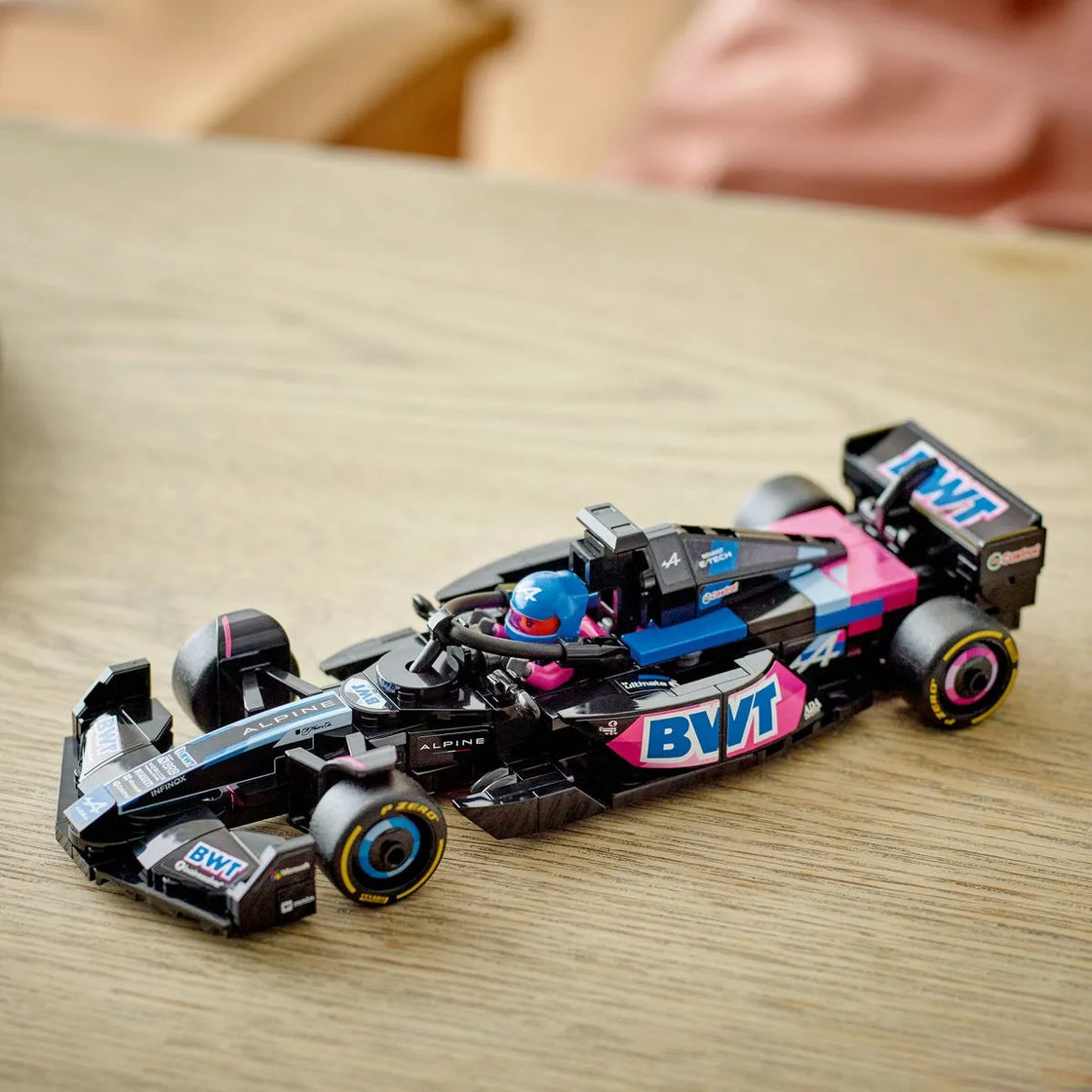 Lego speed champions masina de curse f1 bwt alpine 77248