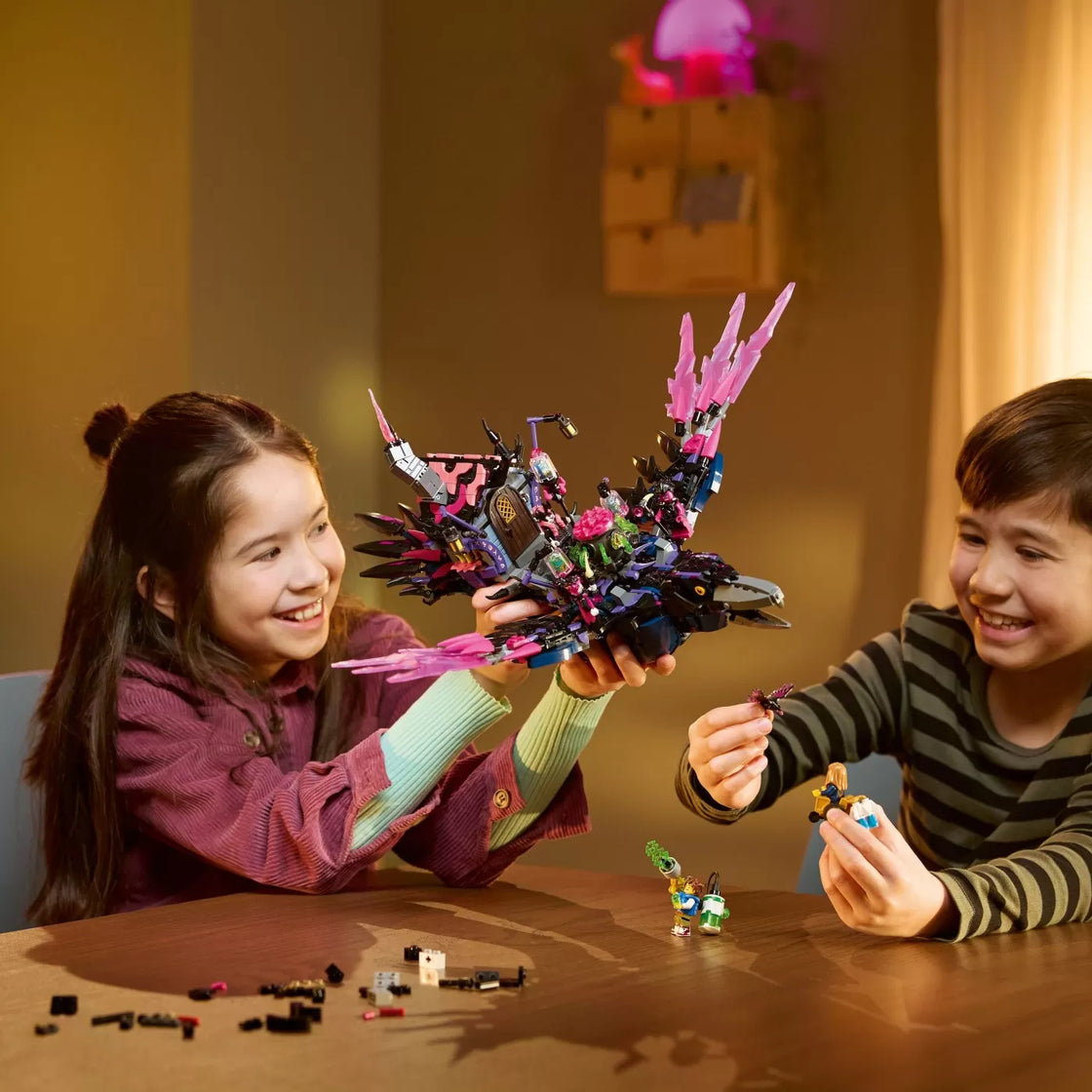 Lego dreamzzz corbul de la miezul noptii al vrajitoarei din never 71478