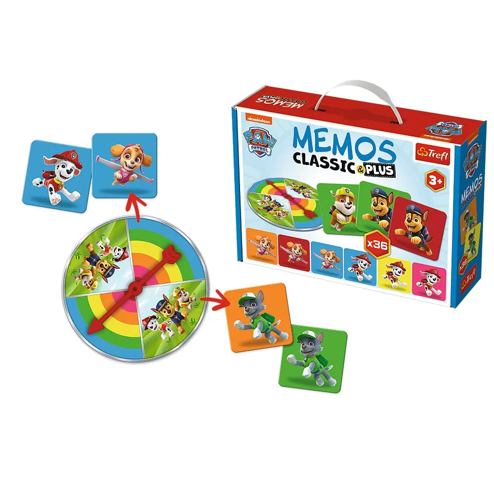 Joc memos classic plus patrula catelusilor