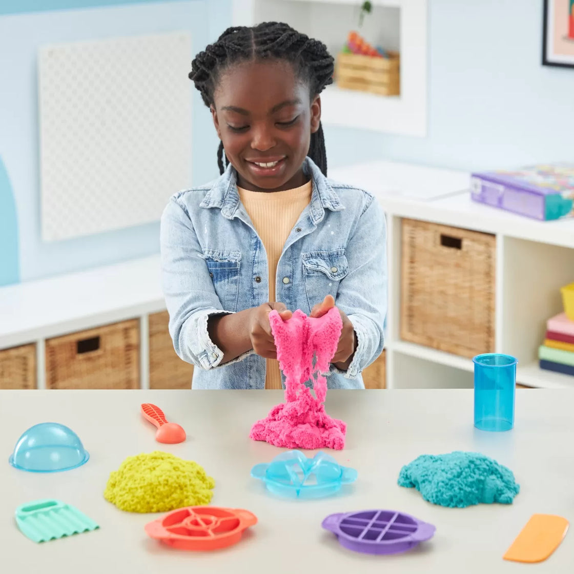 Kinetic sand set ultimate sandisfying
