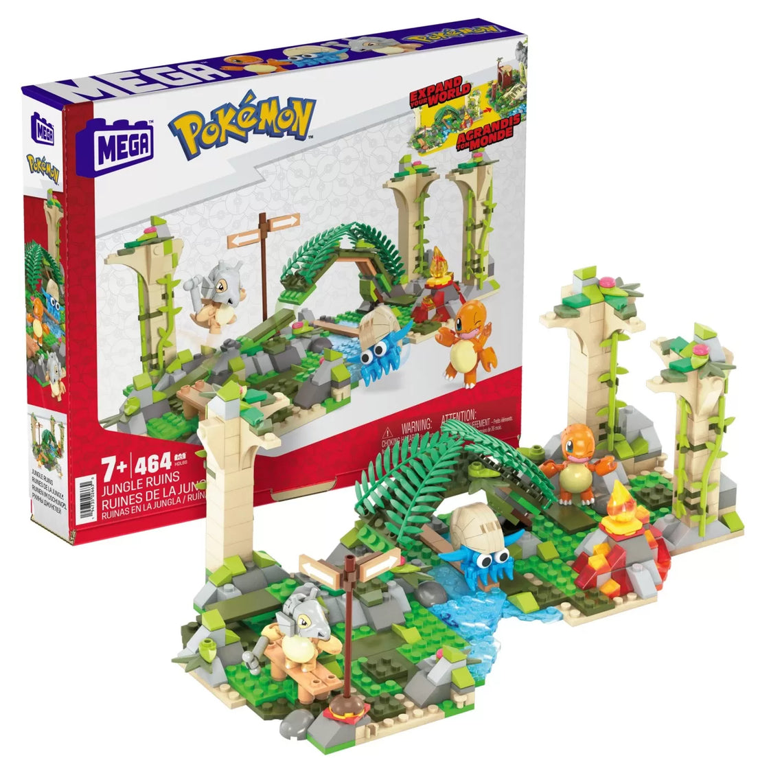 Pokemon mega construx ruinele junglei