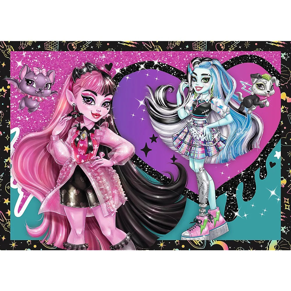 Puzzle trefl 4in1 monster high o zi electrizanta
