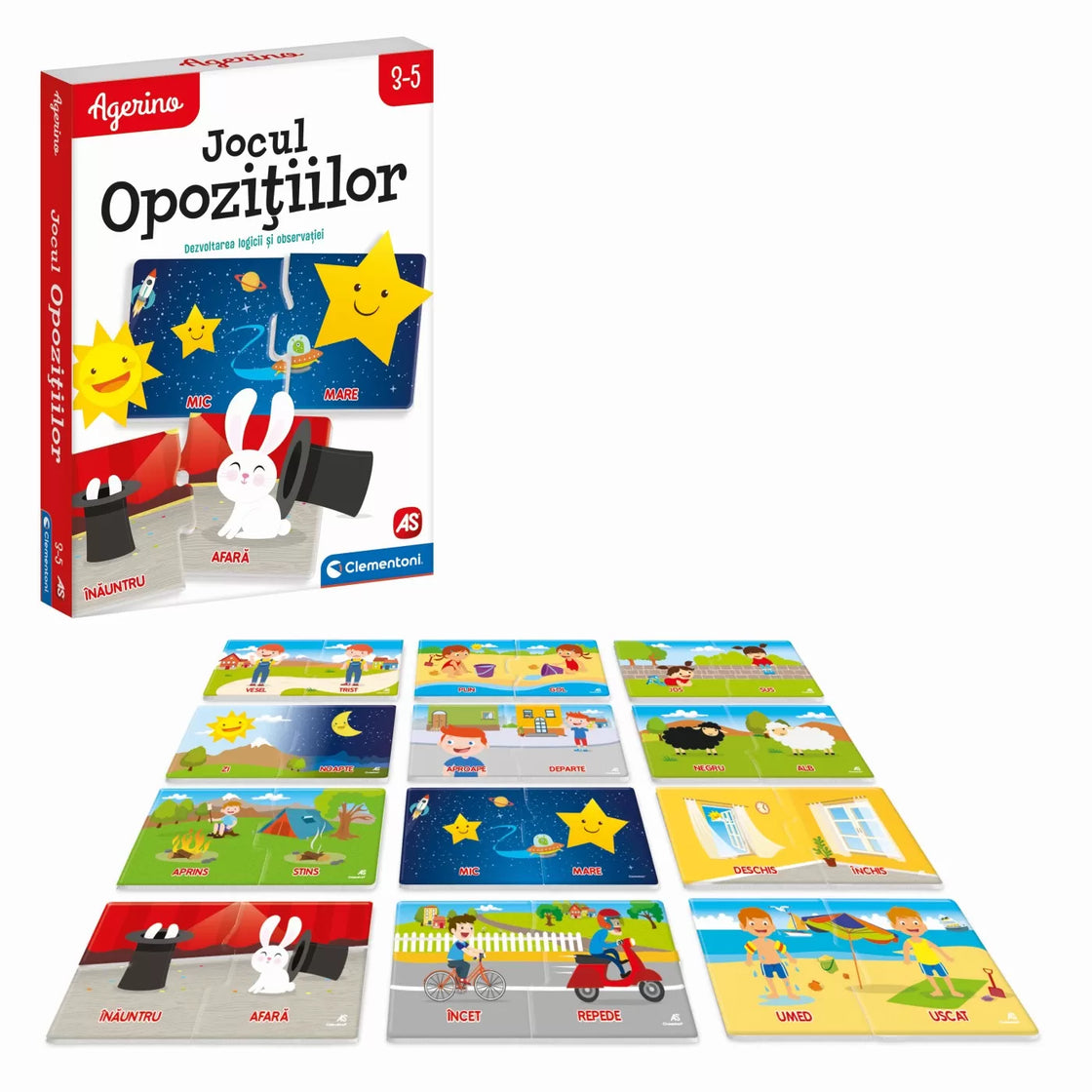 Agerino jocul opozitiilor