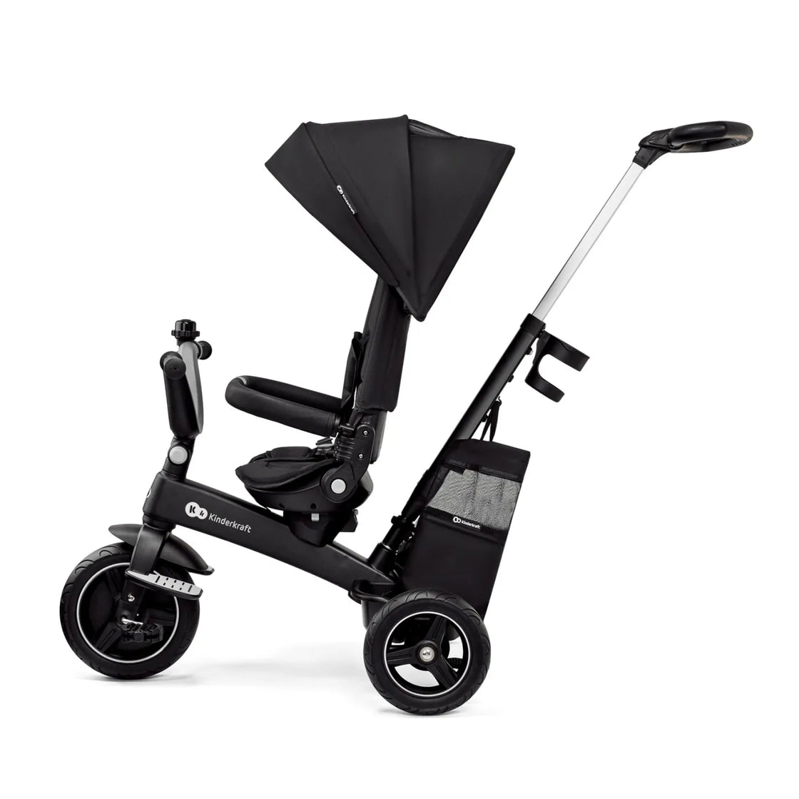 Tricicleta kinderkraft easytwist, black