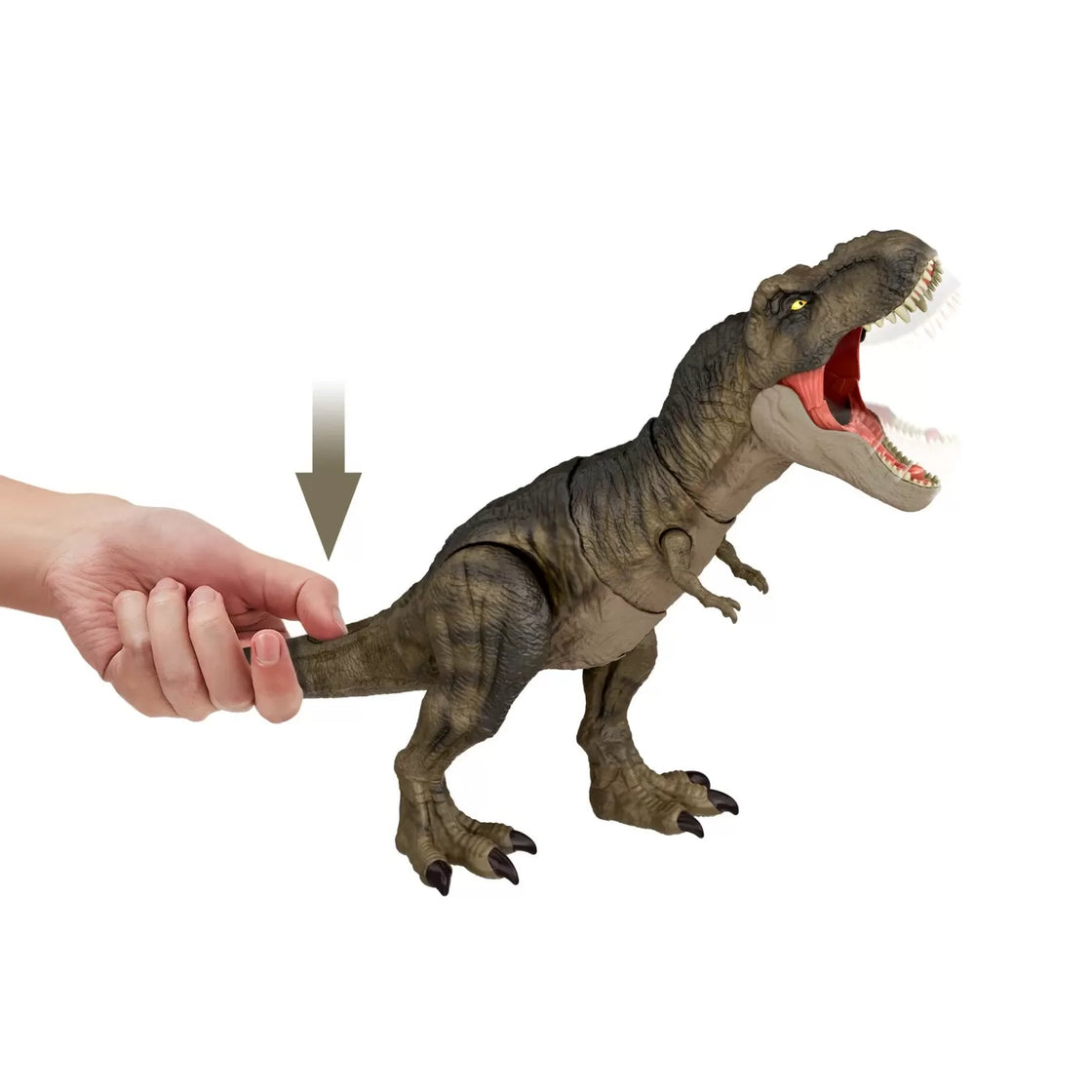 Jurassic world thrash n devour dinozaur tyrannosaurus rex