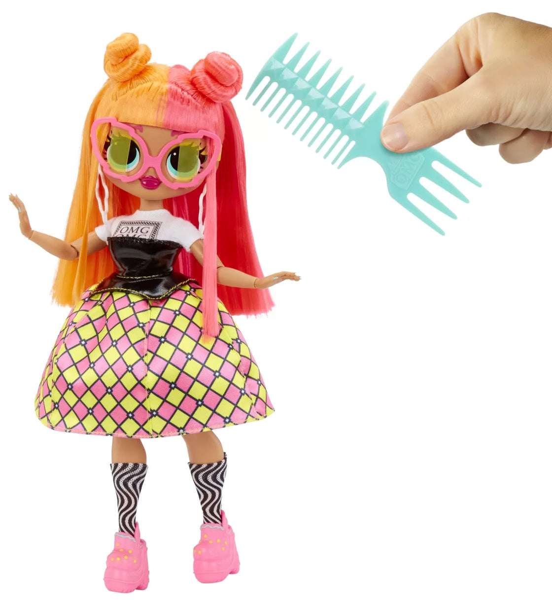L.o.l. surprise! omg neonlicious papusa fashionista cu accesorii