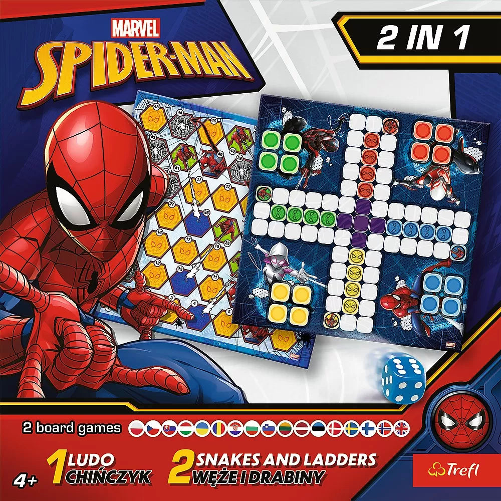 Joc spiderman 2in1 ludo si serpisori scari