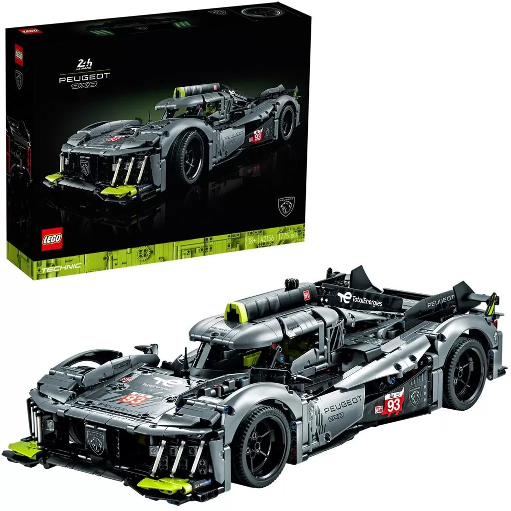 Lego technic peugeot 9x8 24h hybrid hypercar 42156