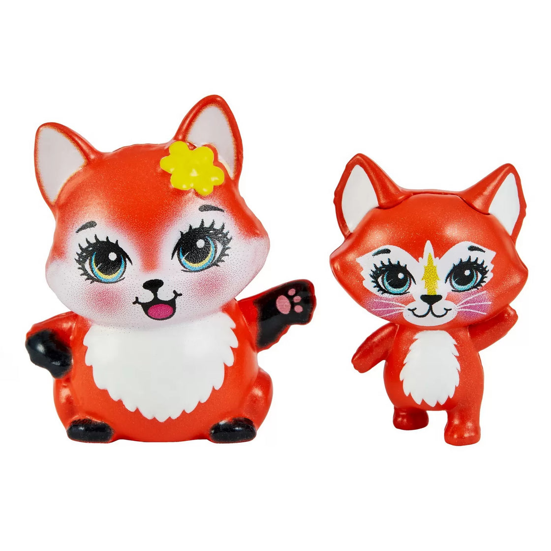 Enchantimals set papusi surori si animalutele lor  felicity fox si flick si feana fox si mixte