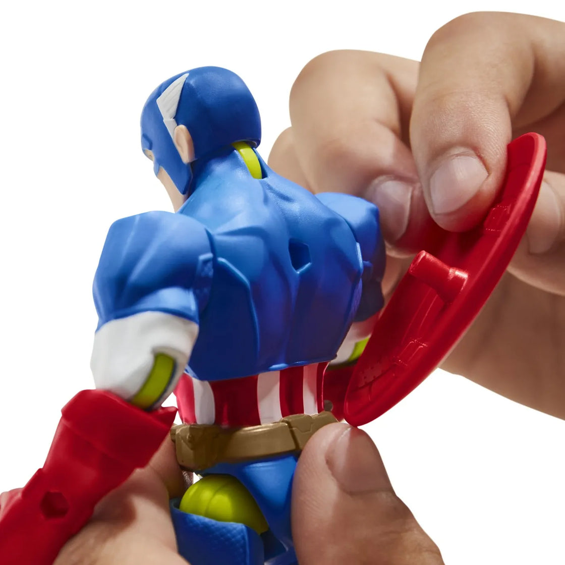 Marvel avengers mix mashers figurina capitan america 12cm