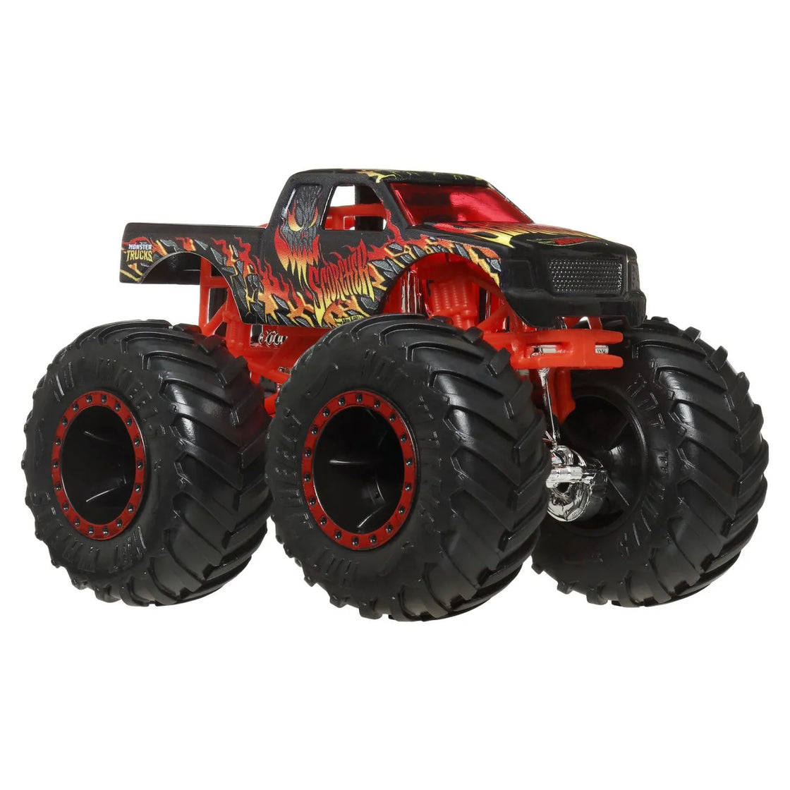 Hot wheels monster truck si masinuta metalica scorcher
