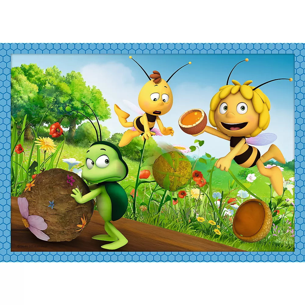 Puzzle trefl 4in1 aventurile albinutei maya