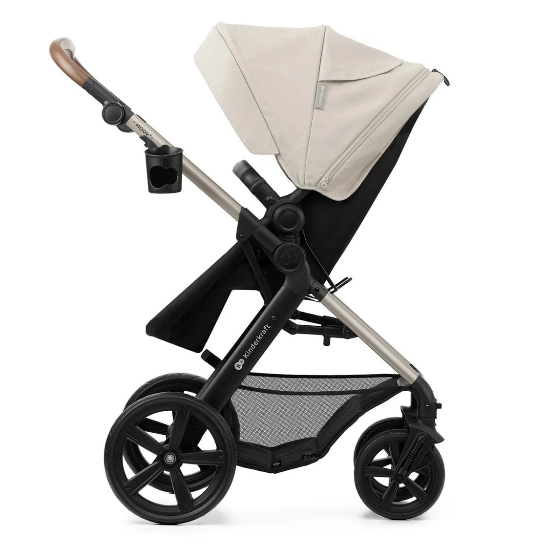 Carucior multifunctional kinderkraft moov 2 eva 4in1 moon grey