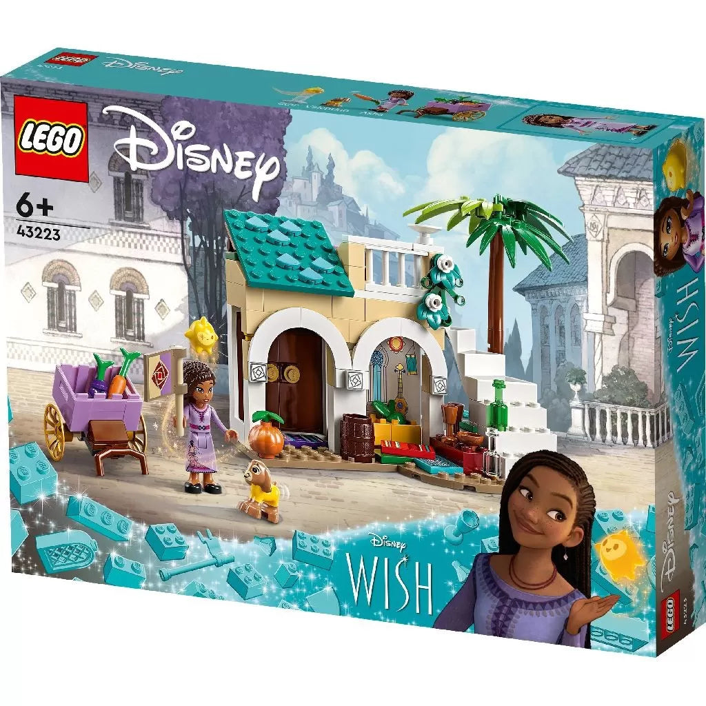 Lego disney princess wish asha in orasul rozelor 43223