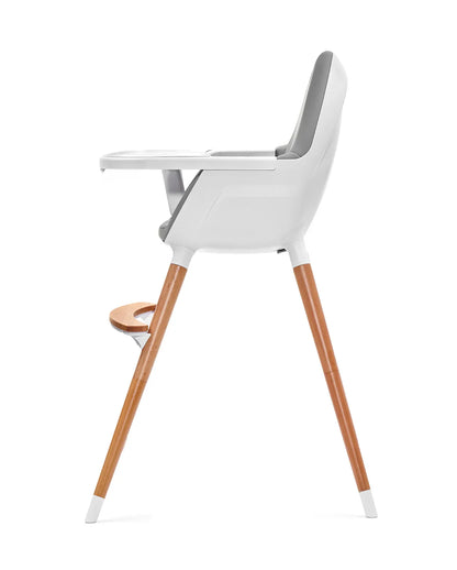 Scaun de masa kinderkraft fini, 2 in 1, grey