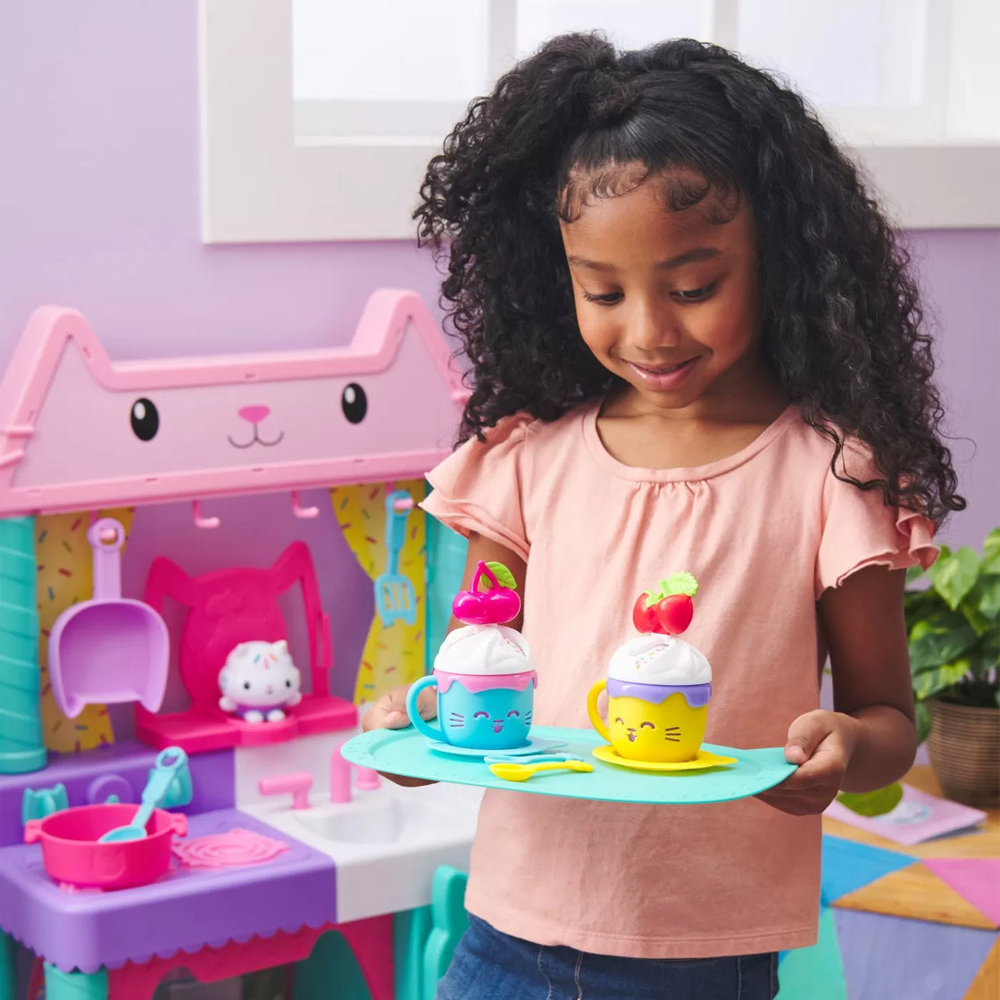 Gabbys dollhouse set pentru prajituri