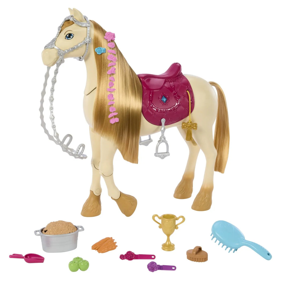 Barbie mysteries calut cu sunete si accesorii