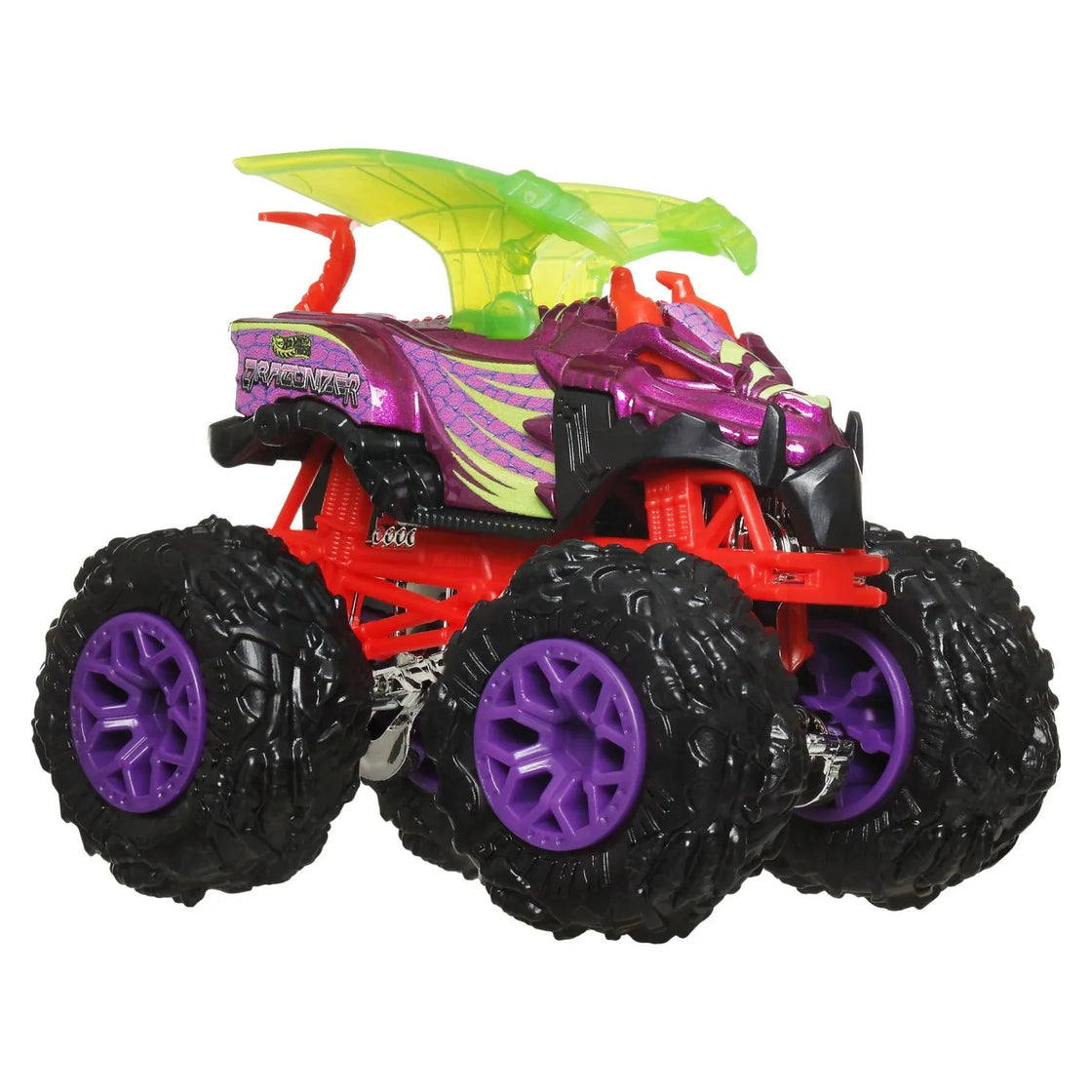 Hot wheels monster truck masinuta dragonizer scara 1:64