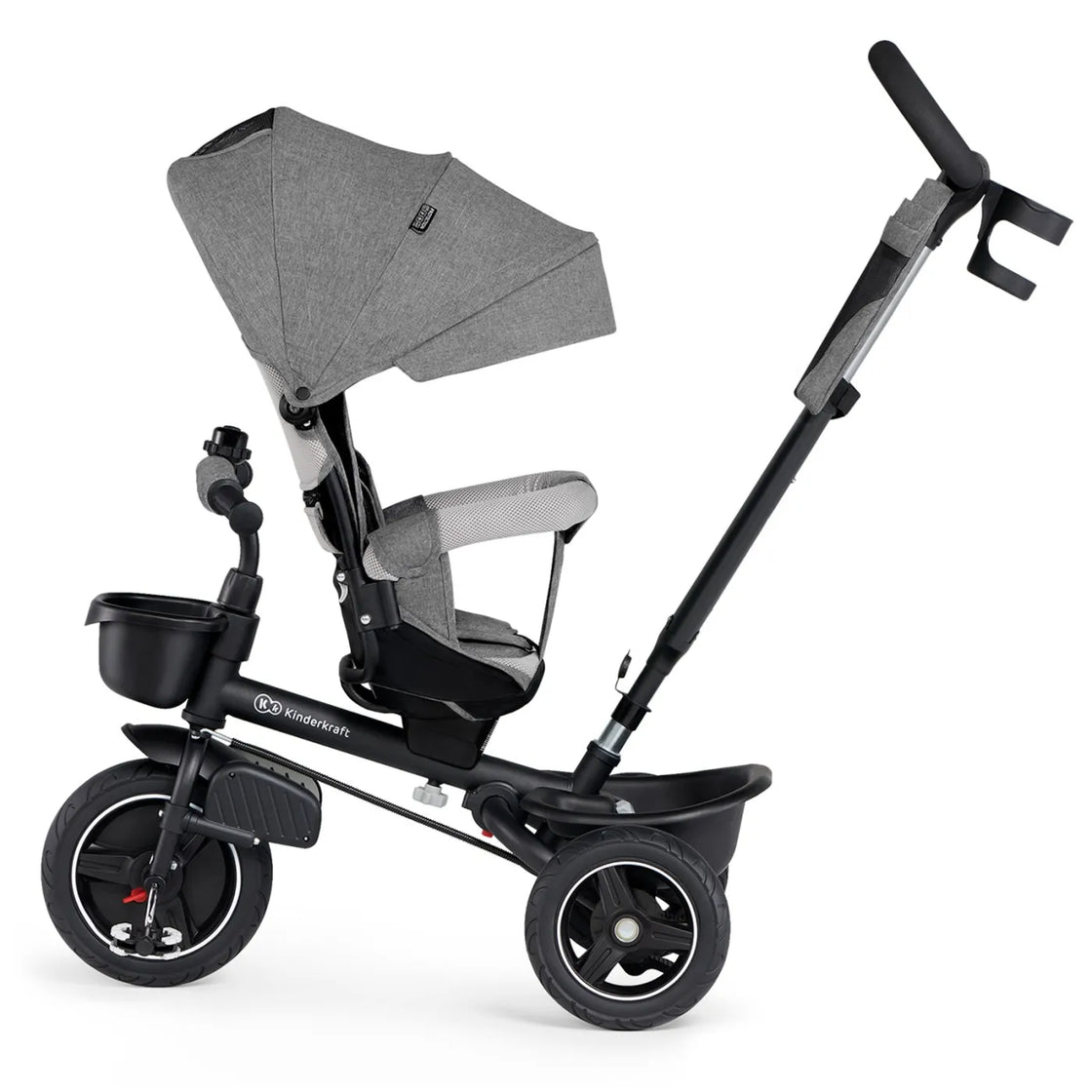 Tricicleta kinderkraft spinstep, grey