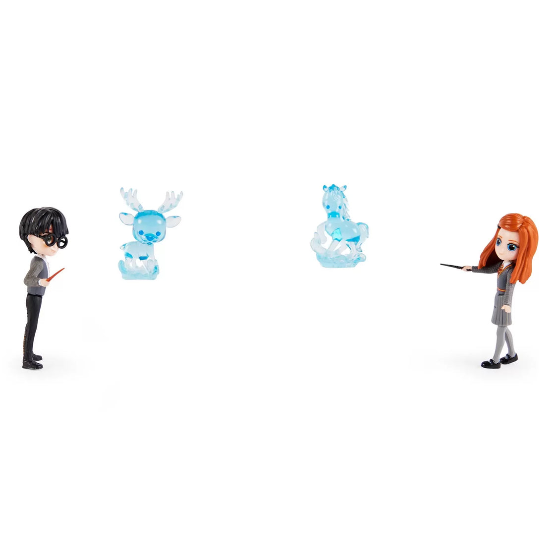 Harry potter wizarding world magical minis set 2 figurine harry potter si ginny weasley