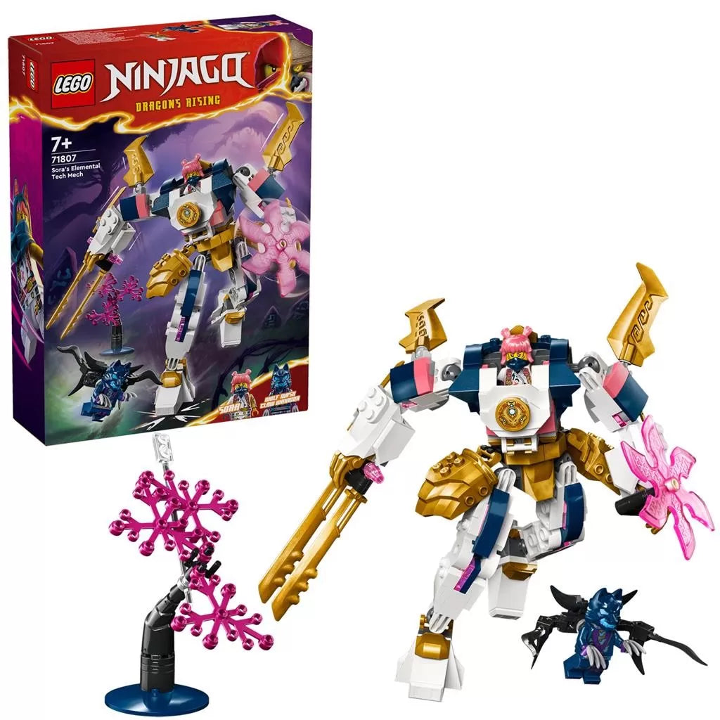 Lego ninjago robotul stihie tehnologic al sorei 71807