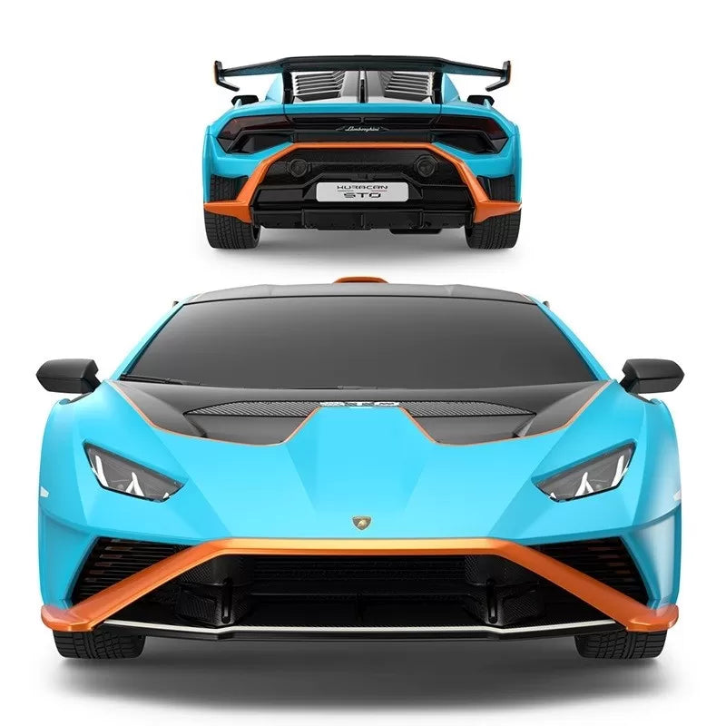 Masina cu telecomanda lamborghini huracan sto cu scara 1 la 24