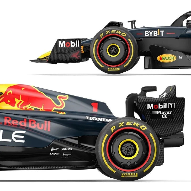 Masinuta construibila cu telecomanda red bull f1 rb19 scara 1 la 16