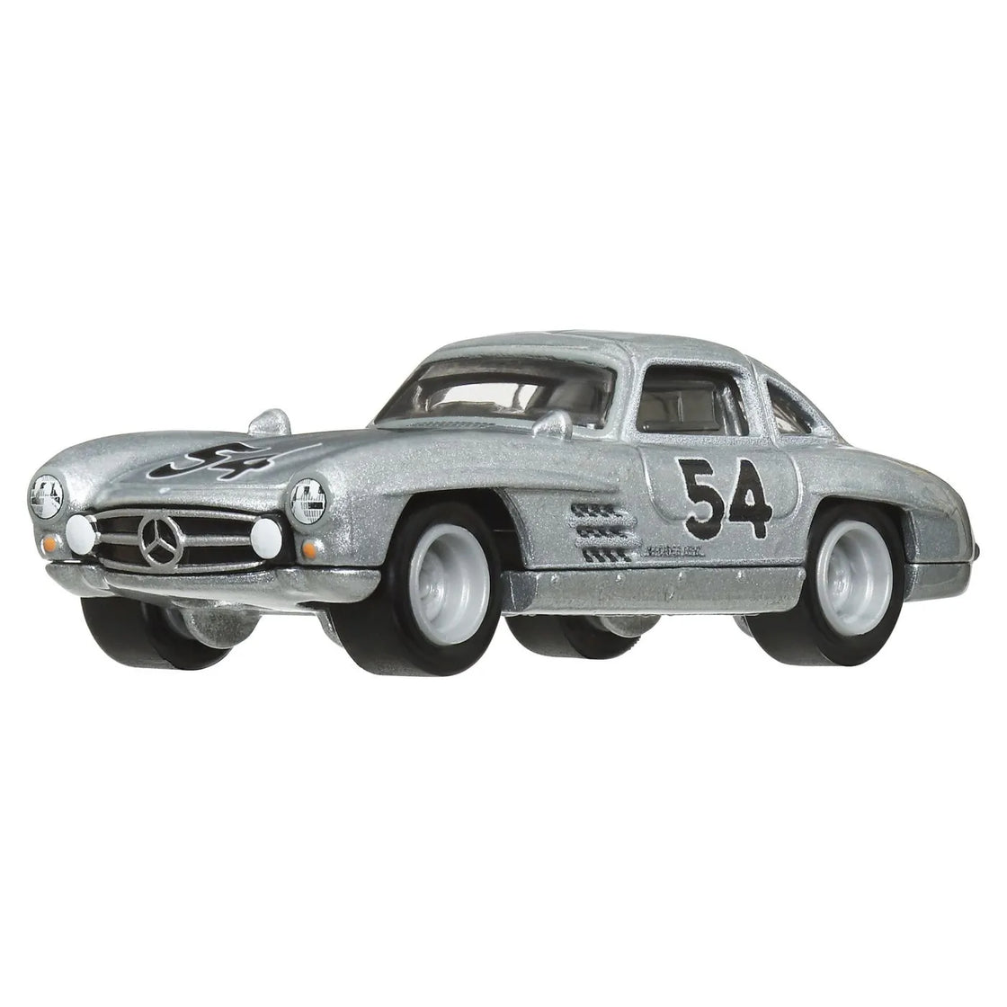 Hot wheels transportator  mercedes-benz 55 blaues wunder cu masinuta mercedes-benz 300 sl scara 1:64