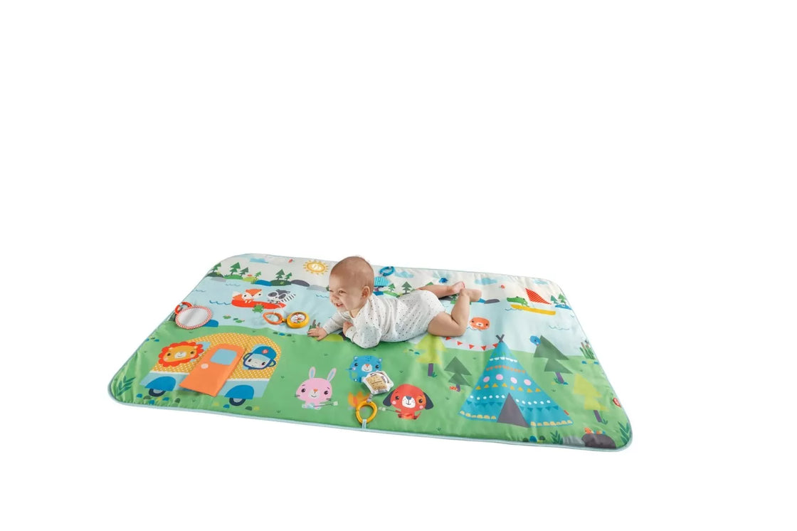 Fiser price covoras de joaca 150cm extra big adventures