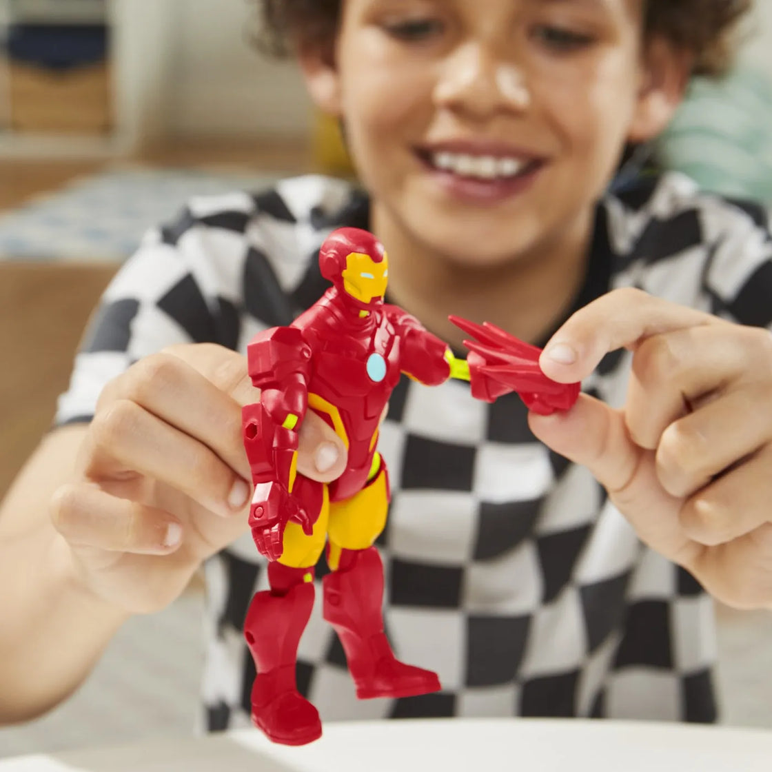 Marvel avengers mix mashers figurina iron man 12cm