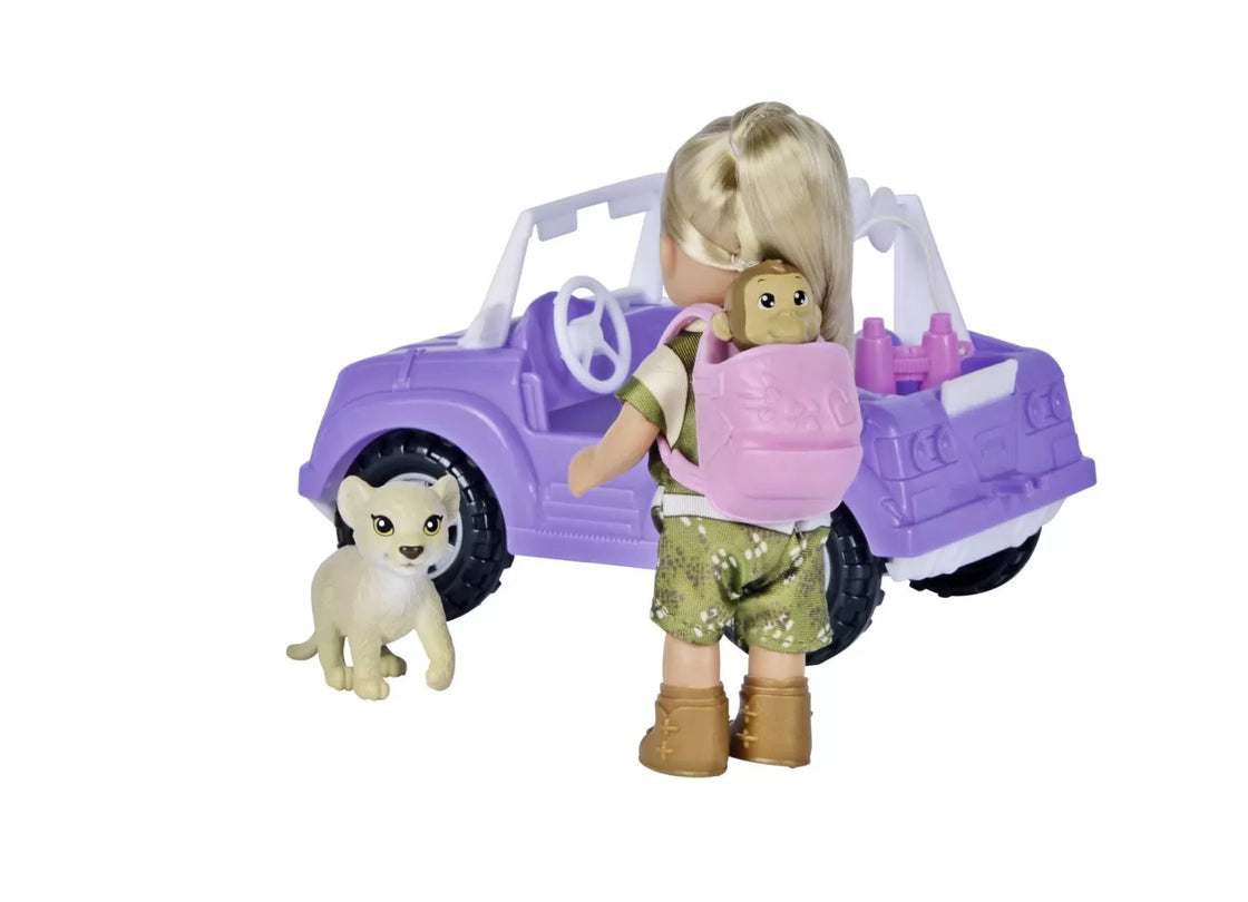 Evi love set papusa evi si vehicul safari