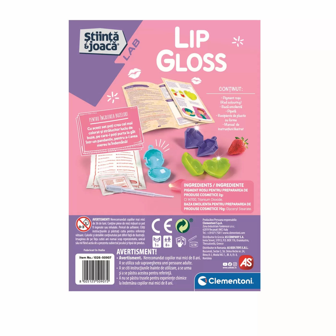 Stiinta joaca lip gloss