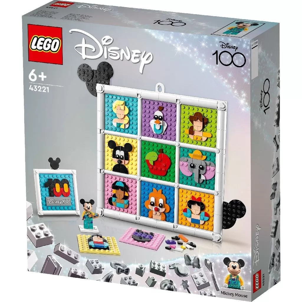 Lego disney classic 100 de ani de figuri emblematice de animatie disney 43221