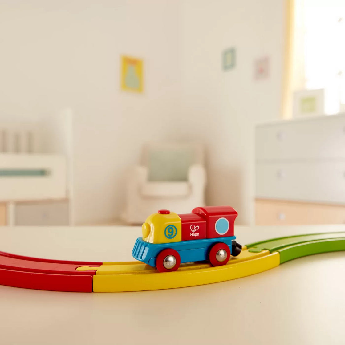 Hape locomotiva curajoasa
