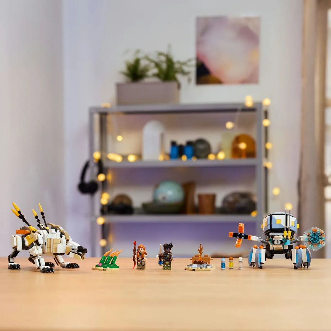 Lego horizon adventures aloy si varl vs shell walker si sawtooth 77037