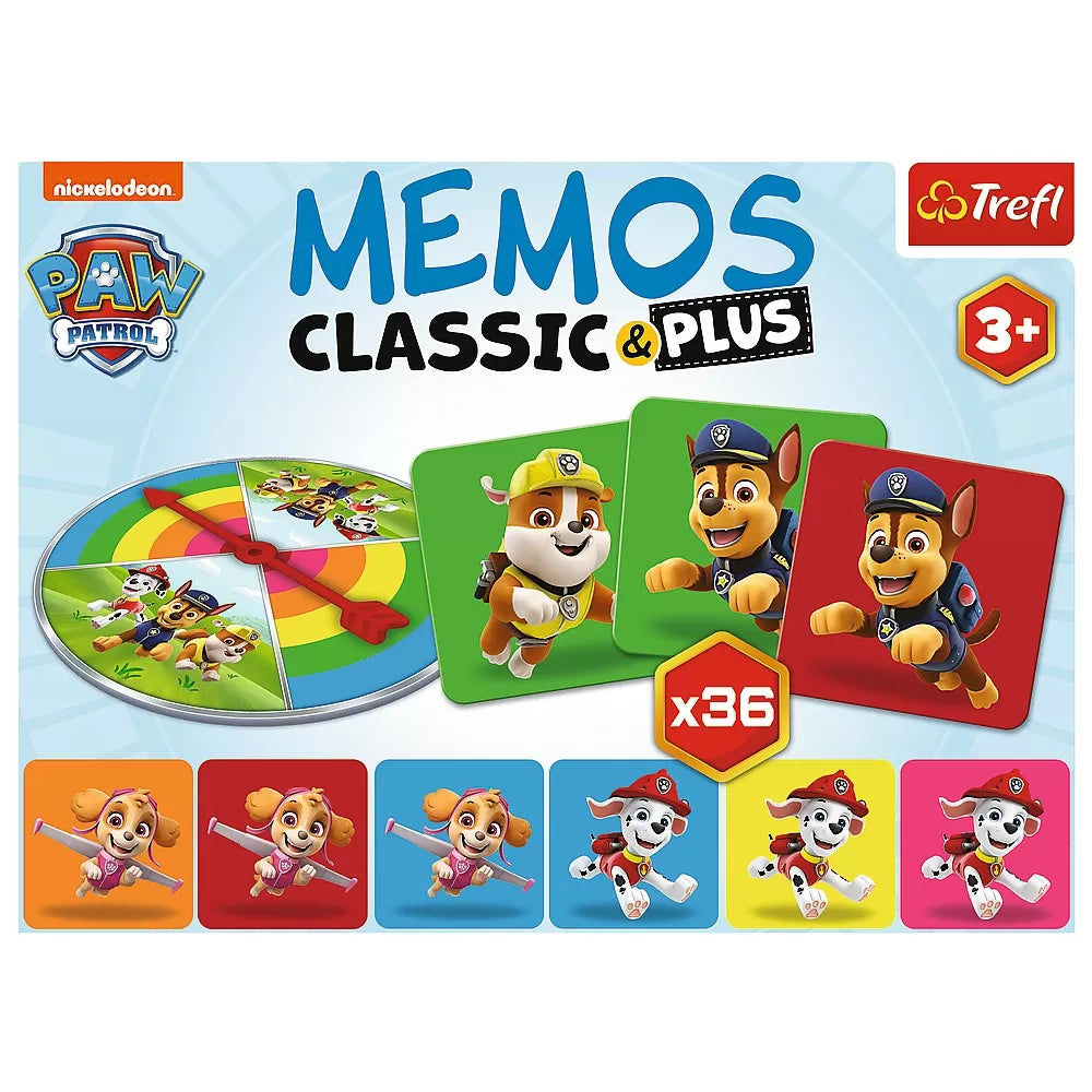 Joc memos classic plus patrula catelusilor