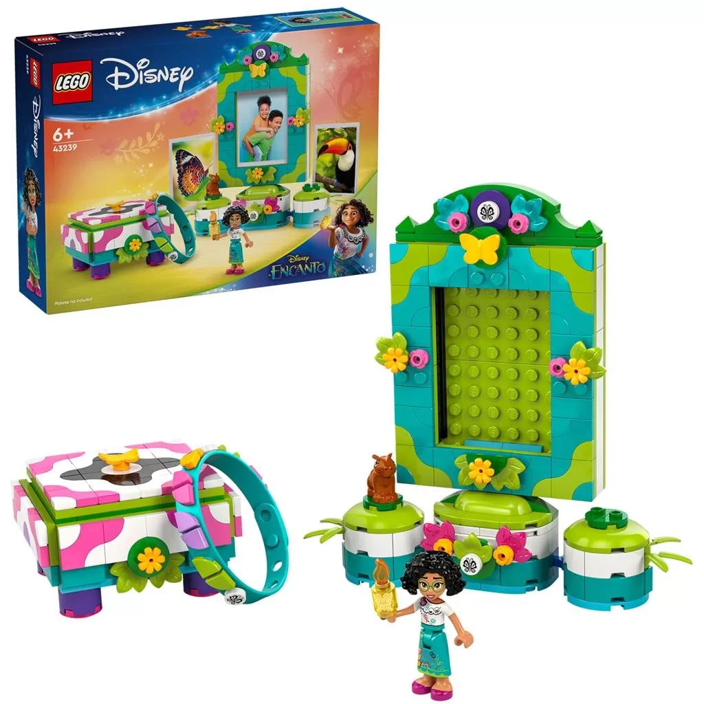 Lego disney rama foto si cutia cu bijuterii ale lui mirabel 43239