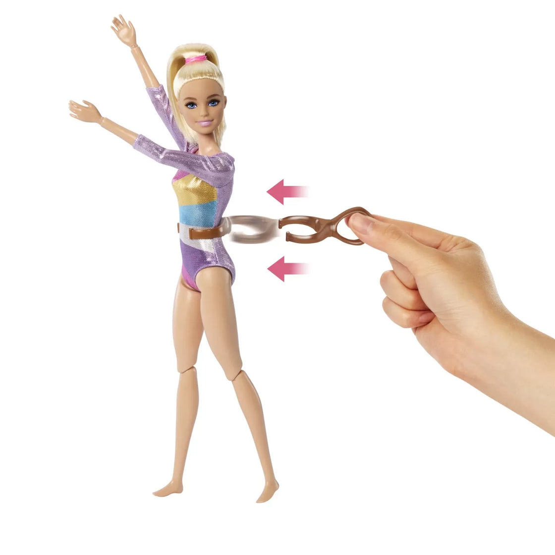 Barbie papusa barbie you can be gimnasta blonda