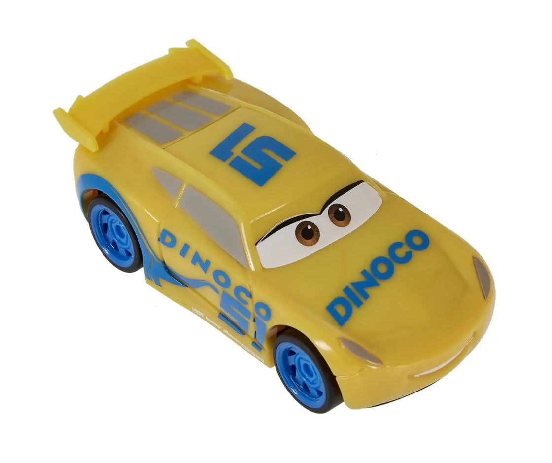 Cars masinuta cu sistem pullback dinoco cruz ramirez scara 1:43