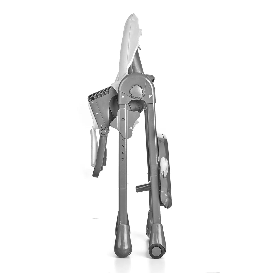 Scaun de masa kinderkraft tastee, pliabil, grey