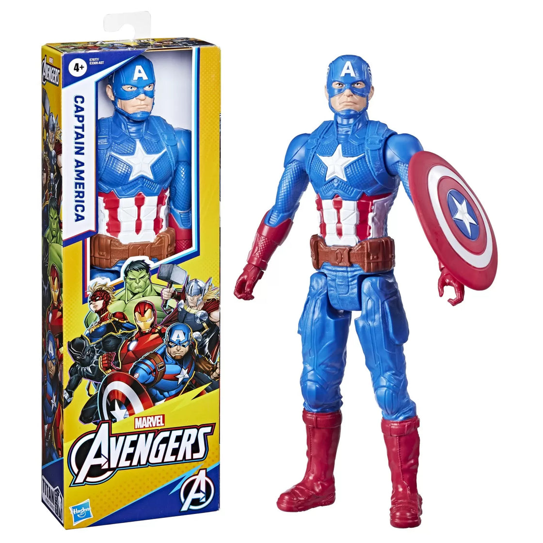 Avengers titan eroi de film figurina captain america 29cm