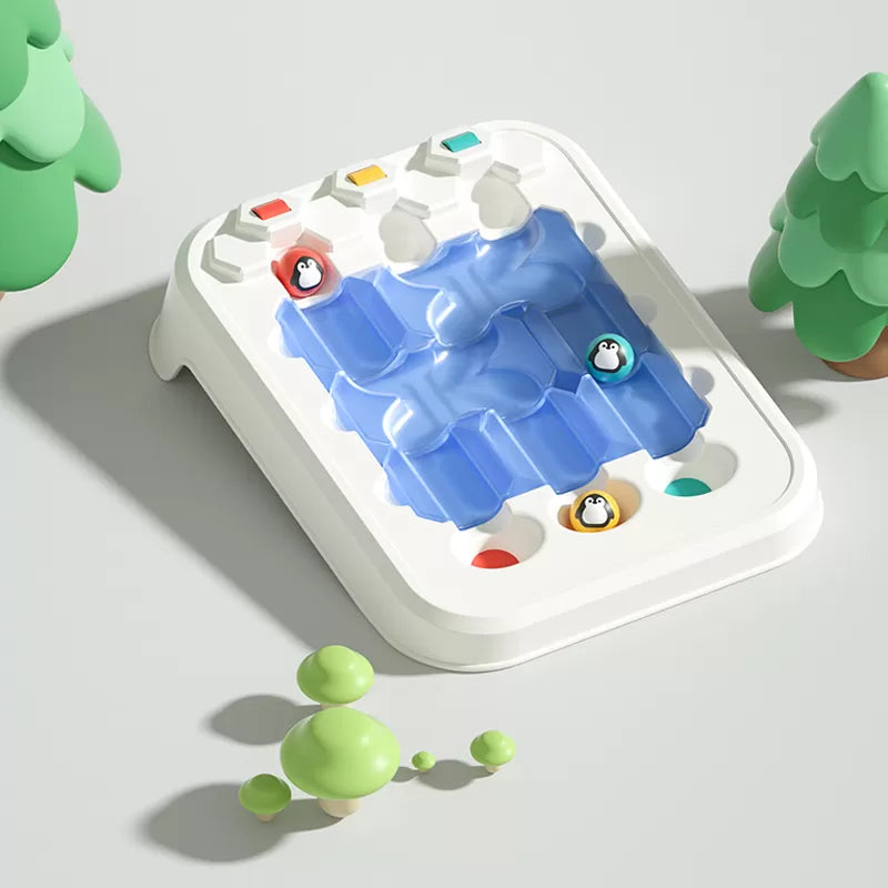 Joc educational aventura pinguinilor