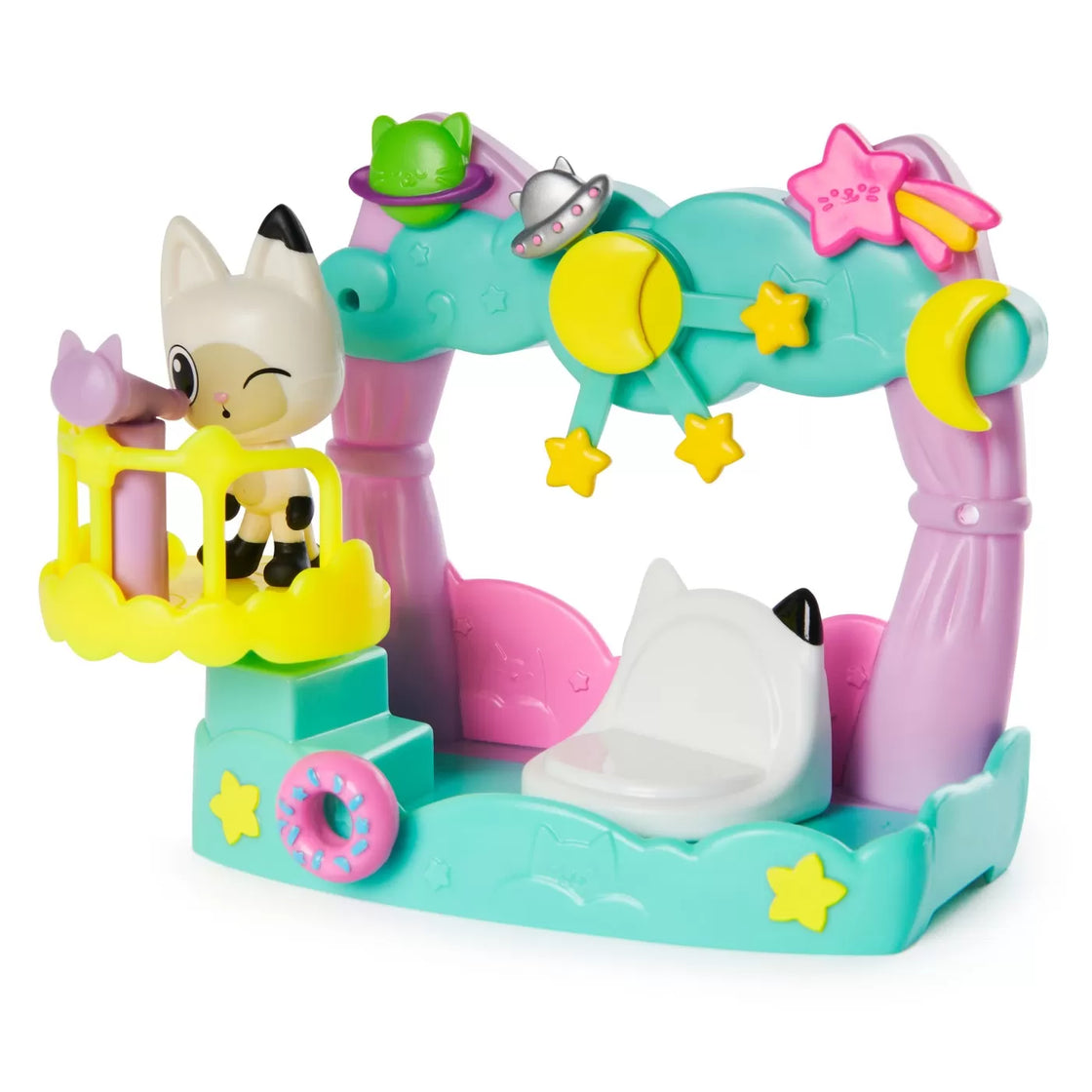 gabbys dollhouse set balcon decorat a lui pandy paws