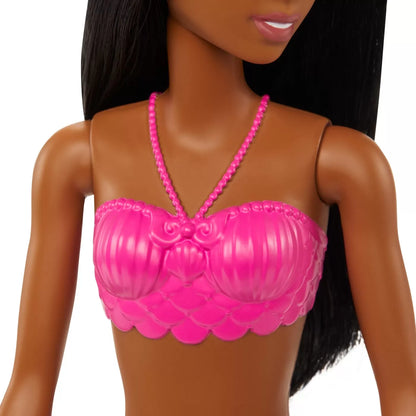 Barbie papusa sirena bruneta