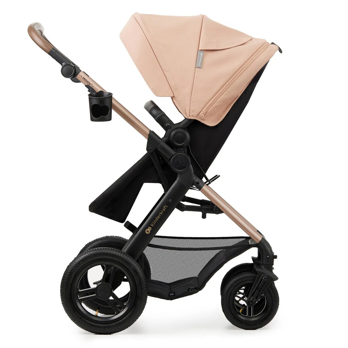 Carucior multifunctional kinderkraft moov 2 air 4in1 sand beige