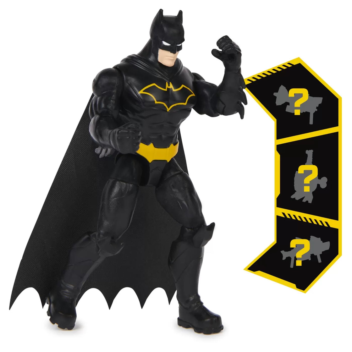 Figurina batman articulata 10cm cu 3 accesorii surpriza