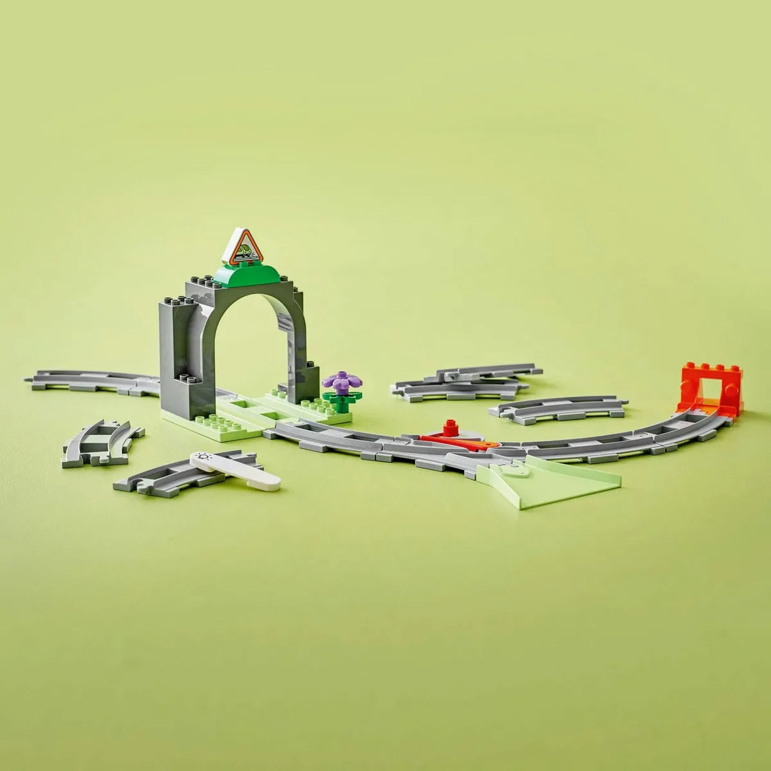 Lego duplo set de extindere tunel cu sine de cale ferata 10425